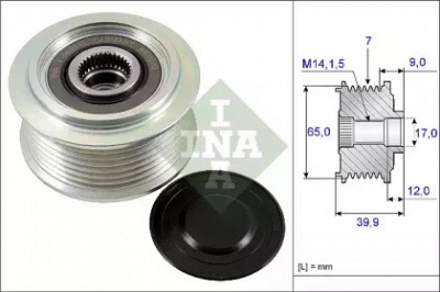 WILMINK GROUP wg1253798 -  Механизм свободного хода генератора